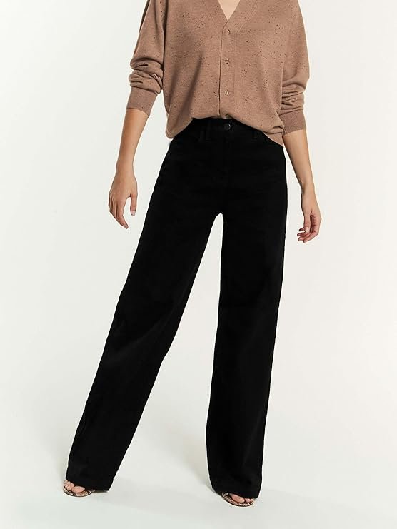 KOTTY Women's Straight Fit High-Rise Stretchable Jeans - Image 3